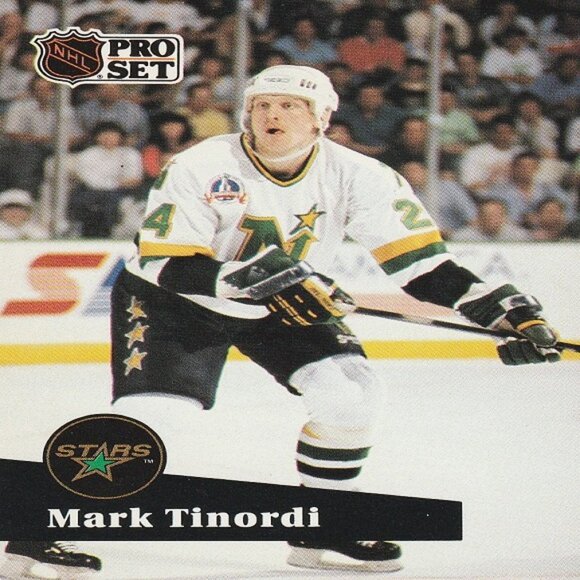 Mark Tinordi Minnesota North Stars Hockey Card Collection - 7 Card Set - Picture 7 of 8